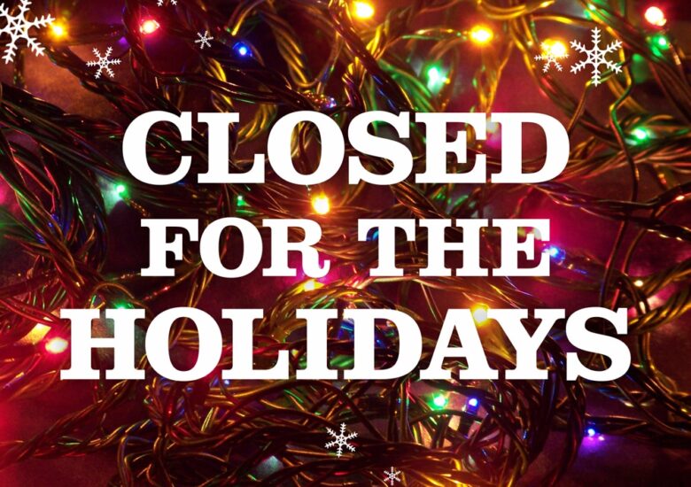 Abrigo will be closed for the Holiday Season beginning Friday, December 23, 2022